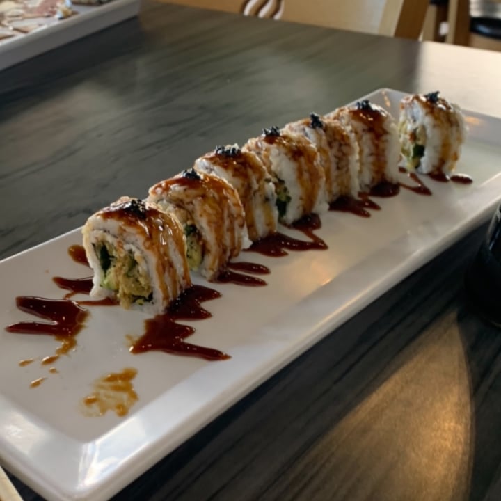 review photo of VeggiEAT Xpress Vegan Teriyaki Chicken Jumbo Roll shared by @jujusmeow on 22 Nov 2022 - review