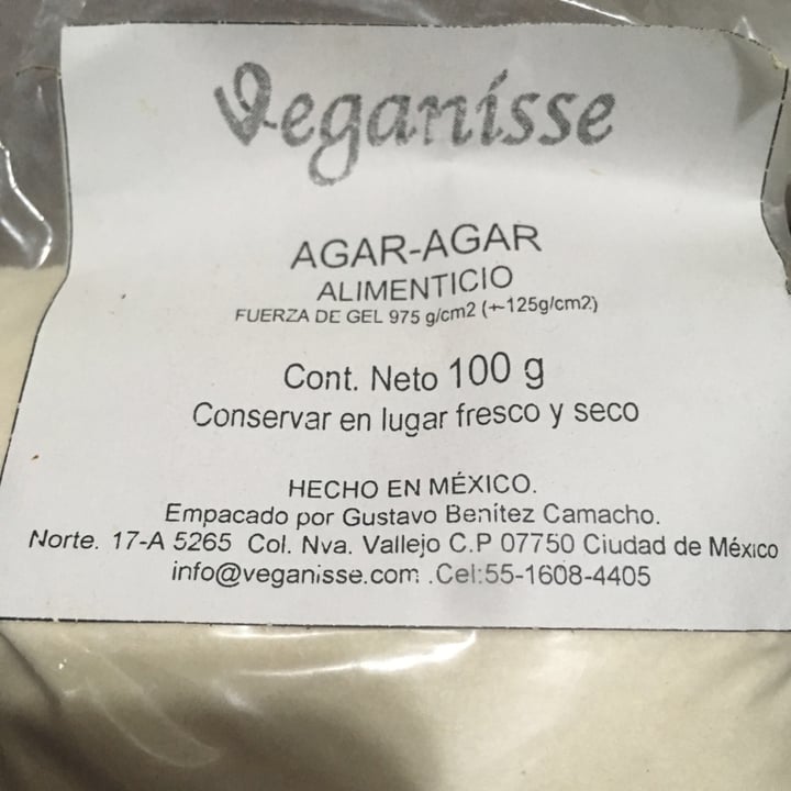 photo of Veganisse Agar-Agar shared by @anap on  04 Nov 2020 - review