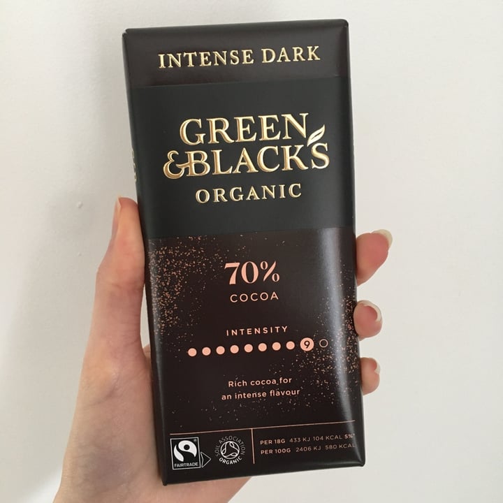 photo of Green & Black's Intense dark shared by @cheapsoybean on  17 Mar 2021 - review