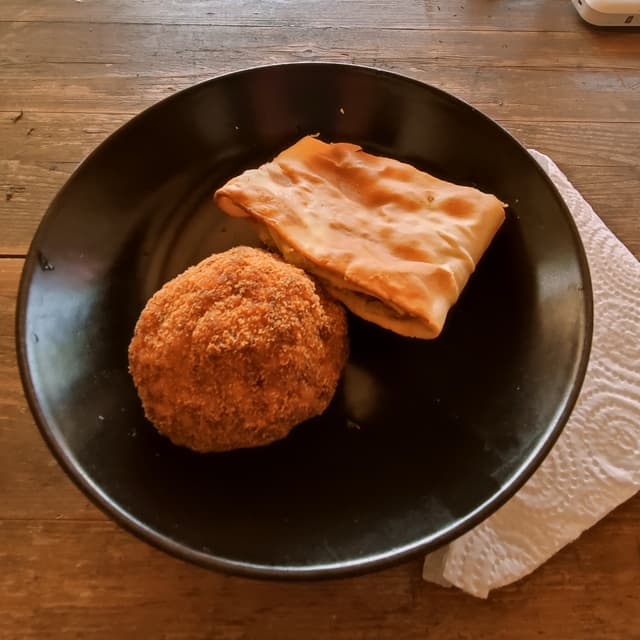 Photo of the dish “Arancini E Focacce”