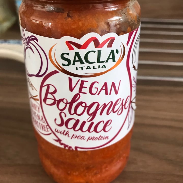 photo of Sacla' Vegan Bolognese Sauce With Pea Protein shared by @ginjin on  07 Sep 2020 - review