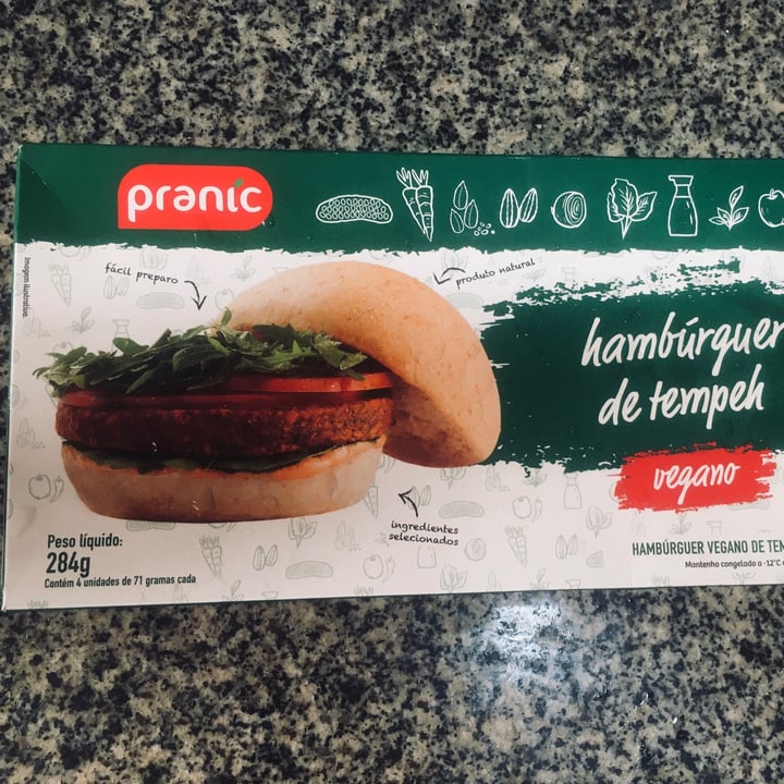 photo of Pranic Hambúrguer de Tempeh shared by @beatrizradicchi on  07 May 2022 - review
