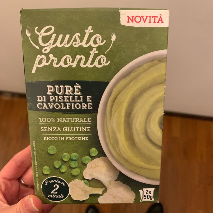 review photo of Gusto pronto Gusto Pronto Purè Di Piselli E Cavolfiore shared by @chiaramorici on 31 Mar 2022 - review