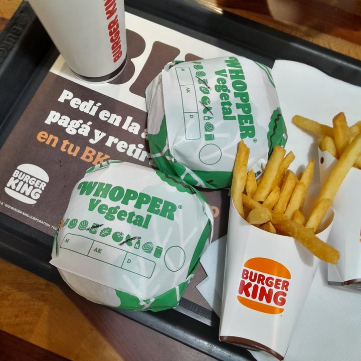 photo of Burger King Whopper Vegetal shared by @mirimaza on  15 Sep 2022 - review