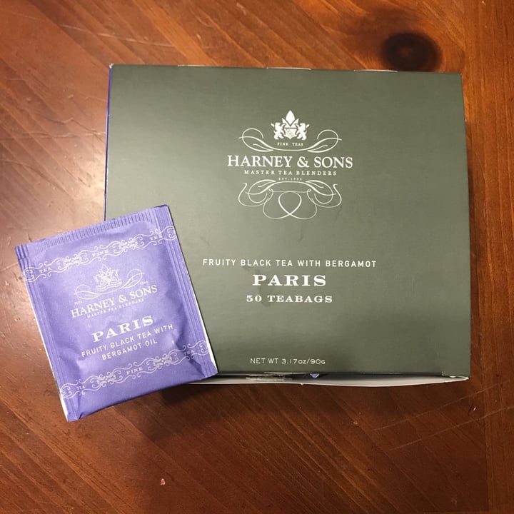 photo of Harney and sons fine teas Paris Tea shared by @asouthernvegan on  01 Jan 2021 - review