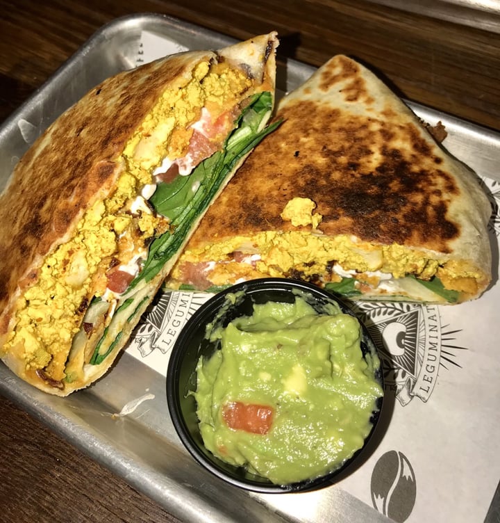 photo of Leguminati OG Brunch Wrap shared by @animalrightsknights on  19 Feb 2019 - review