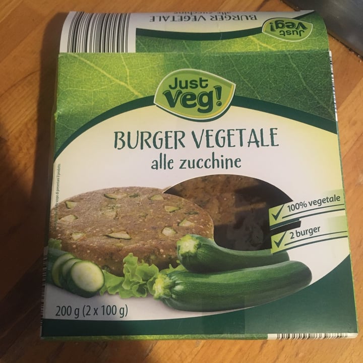 photo of Just Veg! (ALDI Italy) Burger vegetale alle zucchine shared by @didisala on  07 Jul 2022 - review