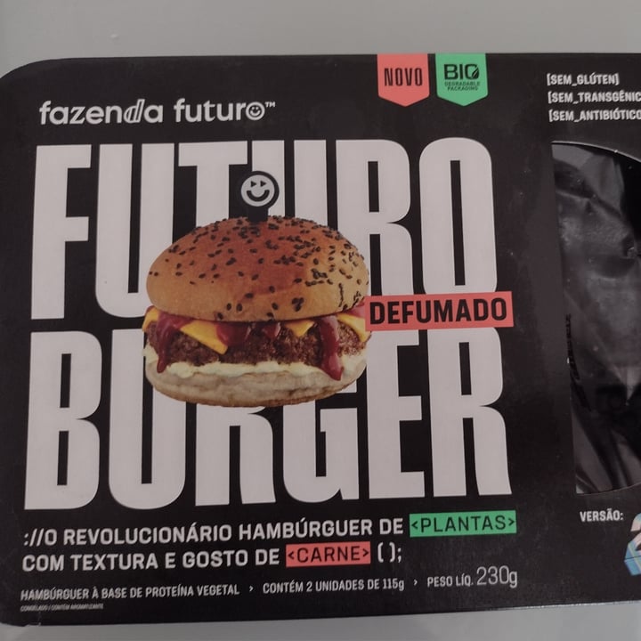 photo of Fazenda Futuro - Future Farm Futuro Burger Defumado shared by @vanise on  02 Mar 2022 - review