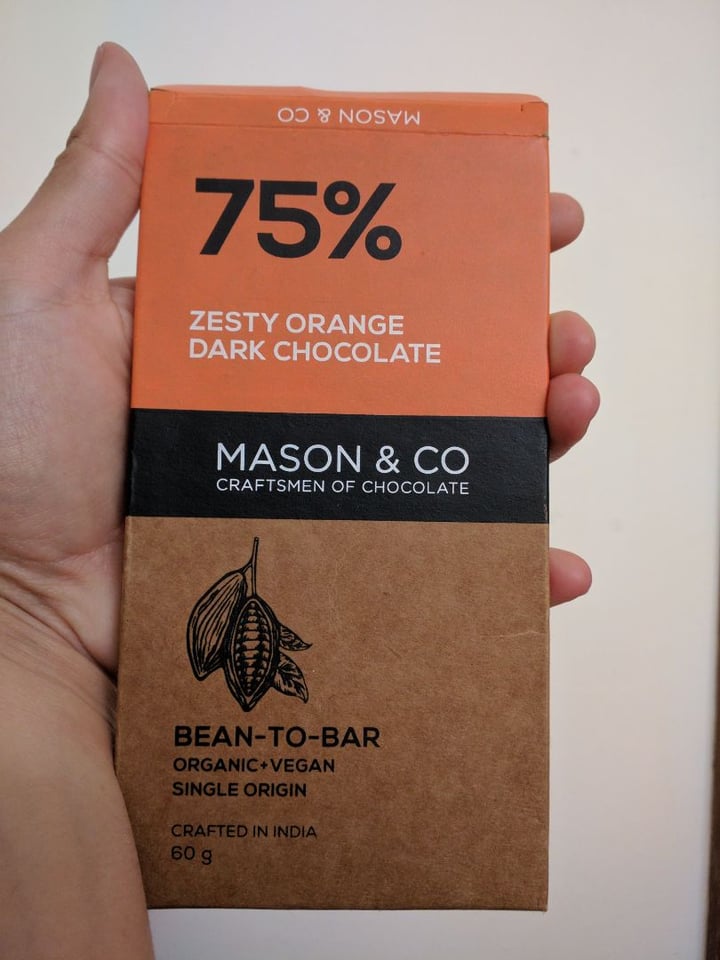 photo of Mason & Co Mason & Co Orange Zest Dark Chocolate shared by @alaine on  11 Mar 2019 - review