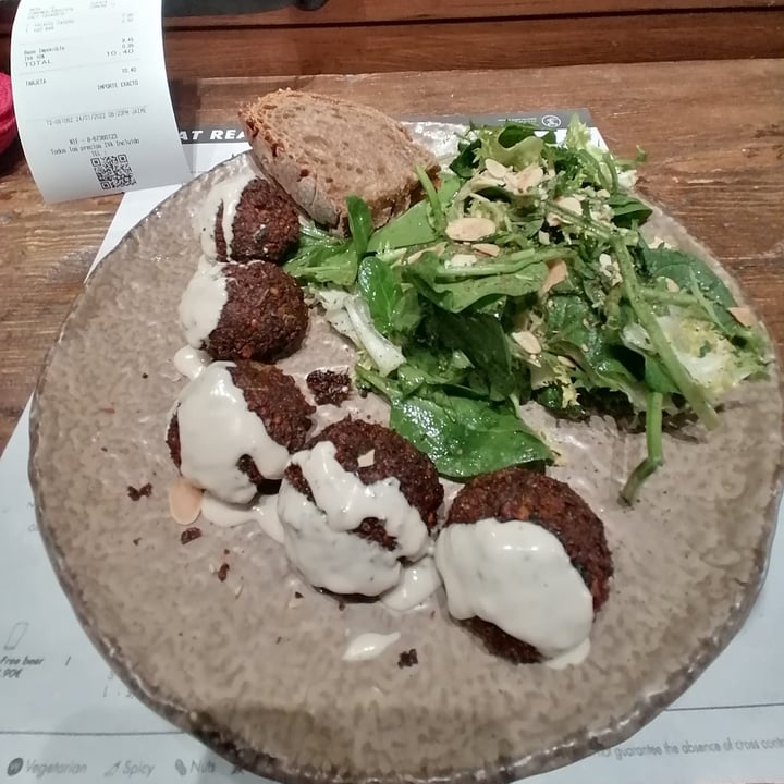 photo of Honest Greens Born Falafel shared by @eleonorasoricaroyoga on  25 Jan 2022 - review
