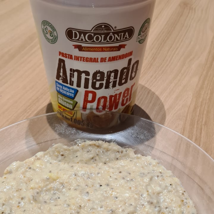 photo of DaColônia Pasta integral De Amendoim Amendo Power shared by @simoneanceski on  13 May 2022 - review