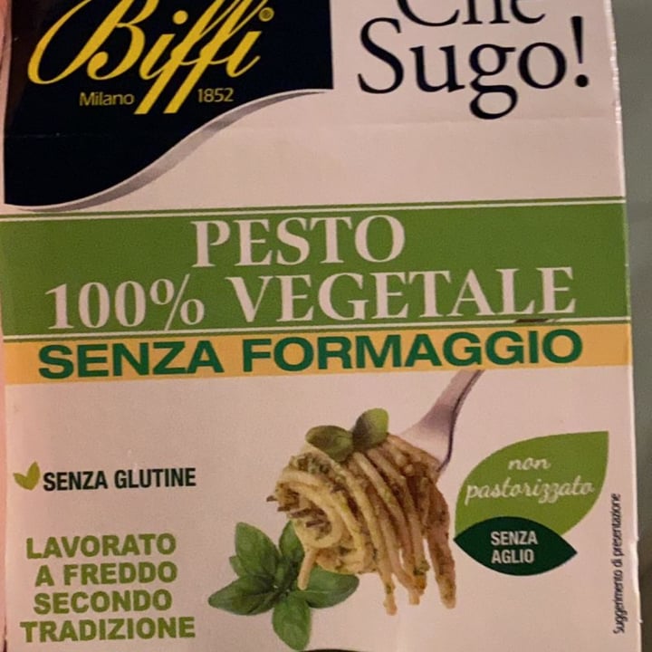 photo of Biffi Pesto 100% Vegetale Senza Formaggio shared by @ridus on  31 Oct 2021 - review