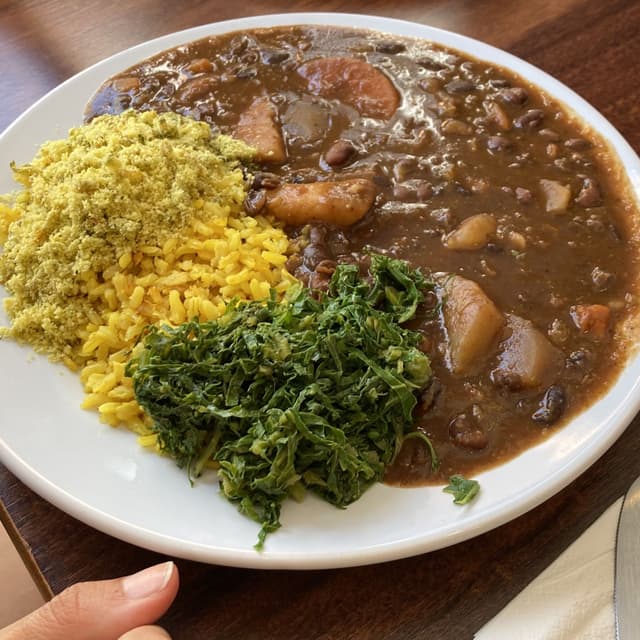 Photo of the dish “feijoada vegana”
