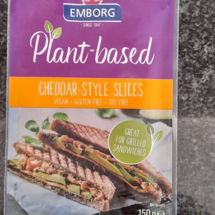 photo of Emborg Cheddar Style Dairy Free Slices shared by @earthchild24 on  20 Jul 2022 - review