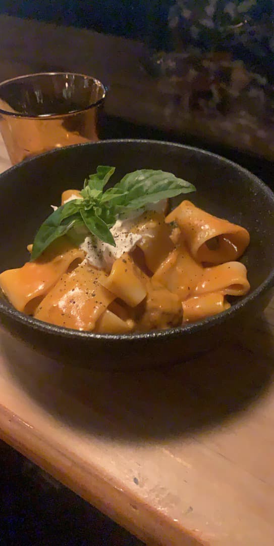 菜肴“Vodka Red Sauce and Meatballs”的照片