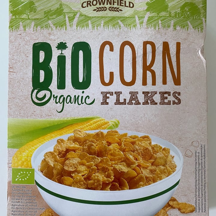 photo of Crownfield Bio Corn organic flakes shared by @martyveg on  01 Sep 2022 - review