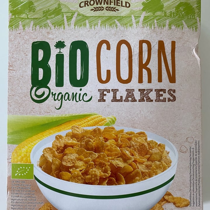 review photo of Crownfield Bio Corn organic flakes shared by @martyveg on 01 Sep 2022 - review