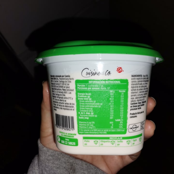 review photo of Cuisine & Co Margarina shared by @tamii-mmm on 06 Nov 2021 - review