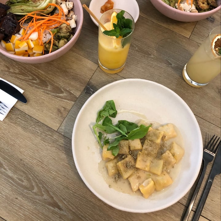 review photo of Mudrá Pea Ravioli shared by @aguspascolo on 12 Apr 2022 - review