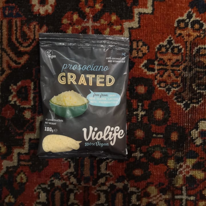 photo of Violife Prosociano Grated shared by @botanicflora on  07 Dec 2022 - review