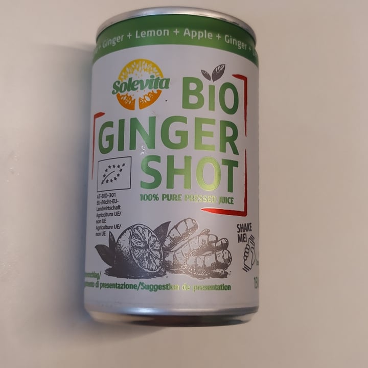 photo of Solevita Bio ginger shot shared by @momijisan on  19 Aug 2022 - review