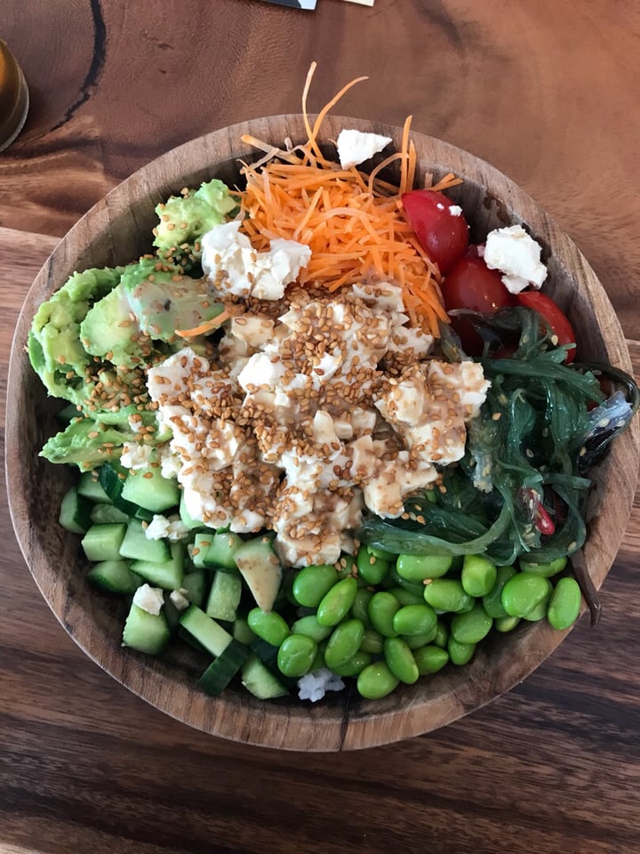 review photo of Hawaiian Poke Bowl - Leuven Let’s Tofu shared by @bloemloete on 26 Aug 2019 - review