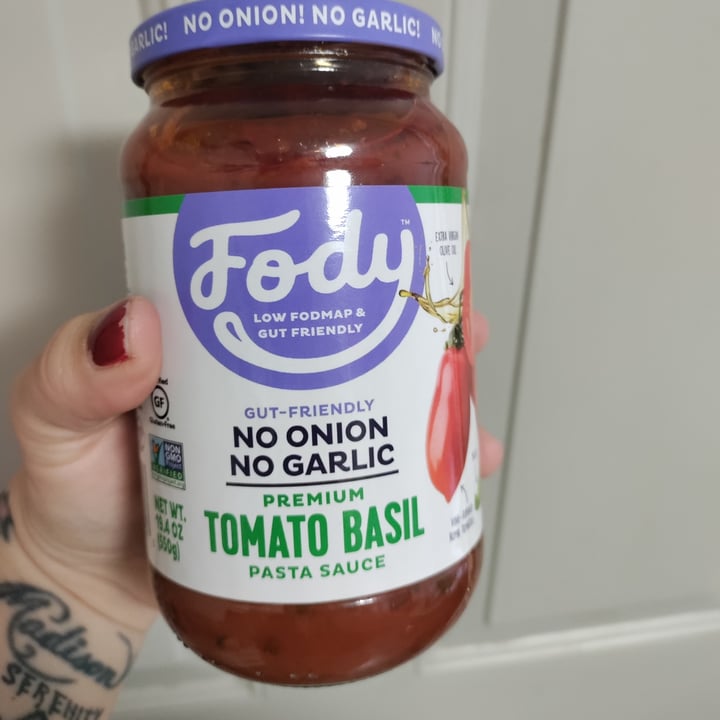 photo of Fody Tomato Basil Pasta Sauce shared by @ally1989 on  19 Dec 2021 - review