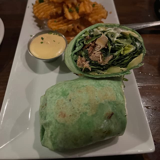 Photo of the dish “caesar wrap”