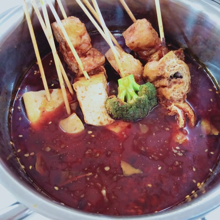 photo of Shu Vegetarian Vegan mala lok lok with soup base shared by @veganspicegirl on  16 Sep 2020 - review