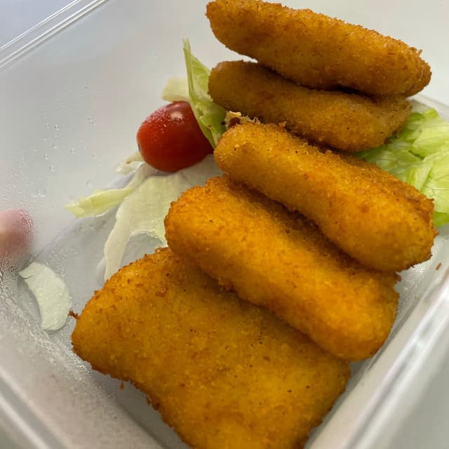 Foto do prato “Fried Chicken Nuggets”