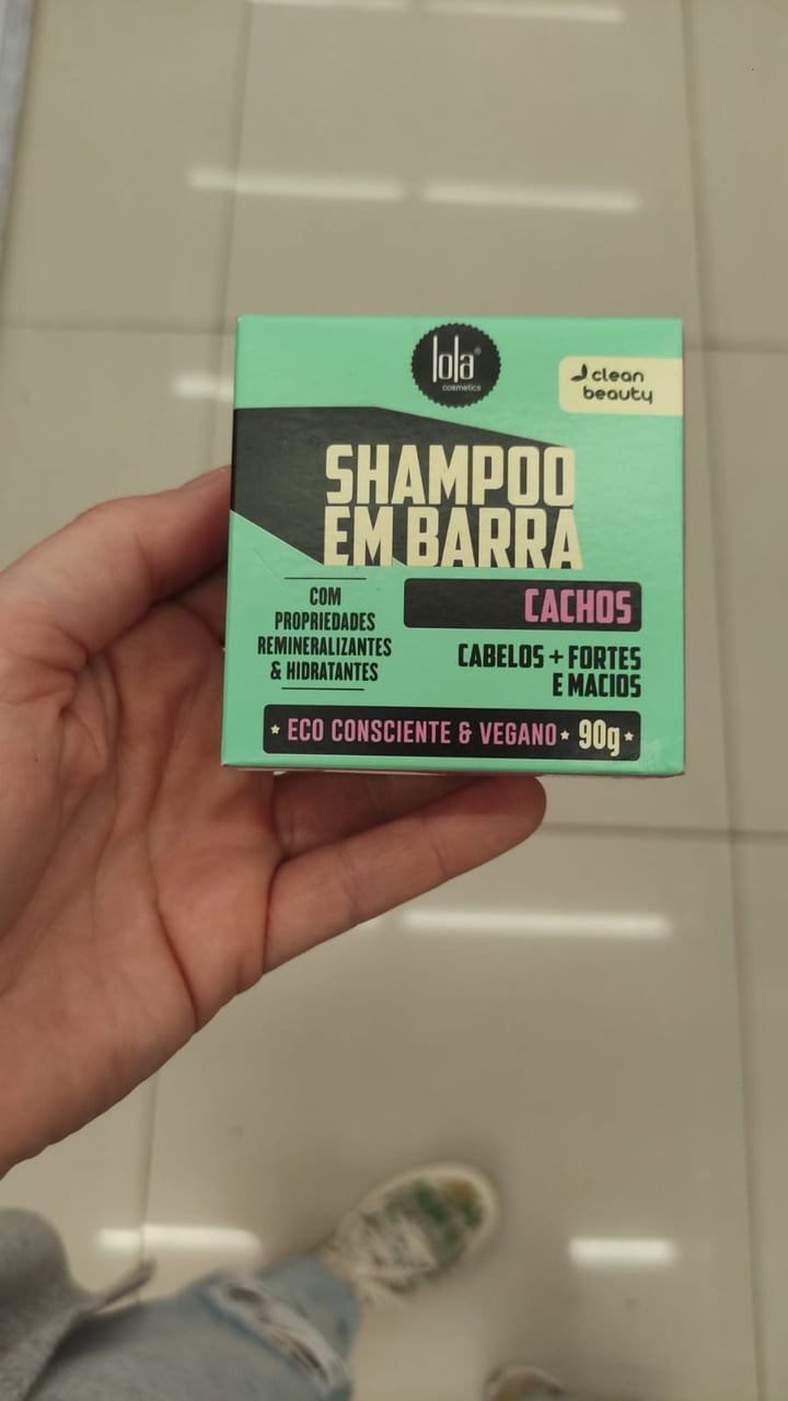 review photo of Lola Cosmetics Shampoo em barra cachos shared by @giolenzi on 01 Sep 2022 - review