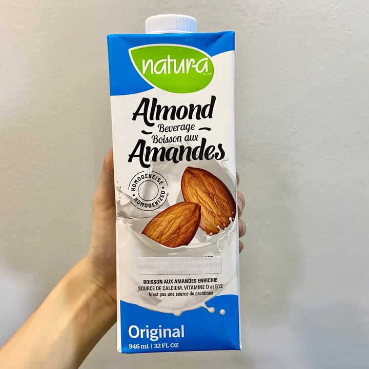 photo of Natura Almond Milk shared by @kohliflower on  13 Mar 2021 - review