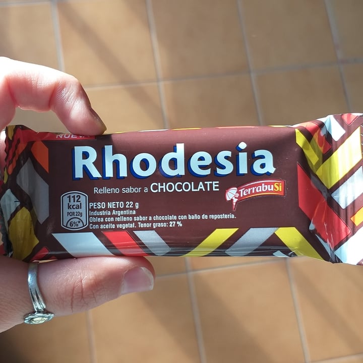 photo of Terrabusi Rhodesia Relleno Sabor Chocolate shared by @abiigaiil on  23 Sep 2020 - review