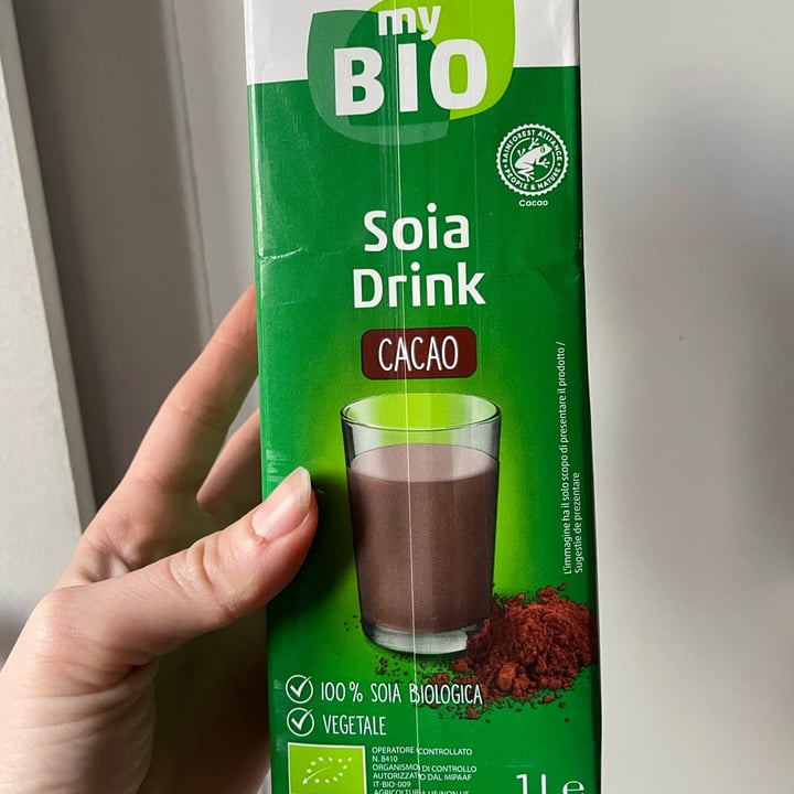 photo of My Bio Soia drink cacao shared by @martidi on  04 Dec 2022 - review