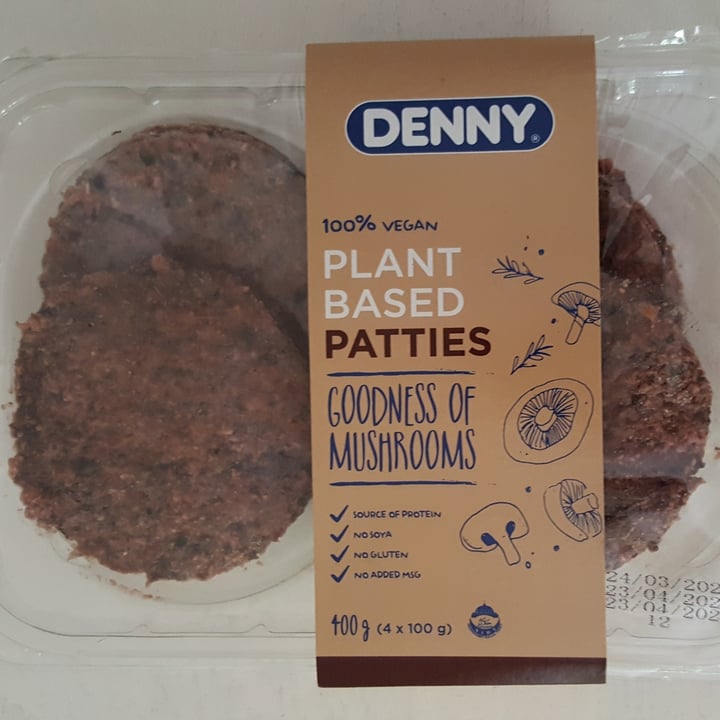 photo of Denny Plant based patties shared by @hippiegirl on  15 Apr 2021 - review