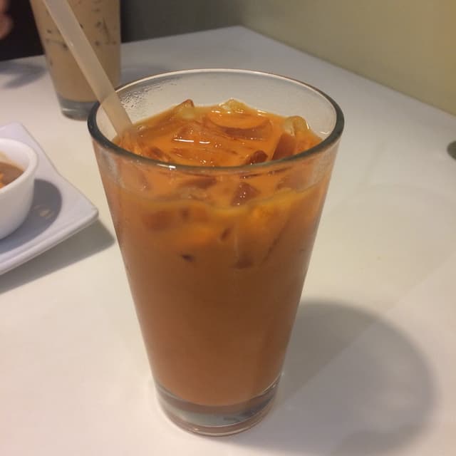 菜肴“Thai iced tea”的照片