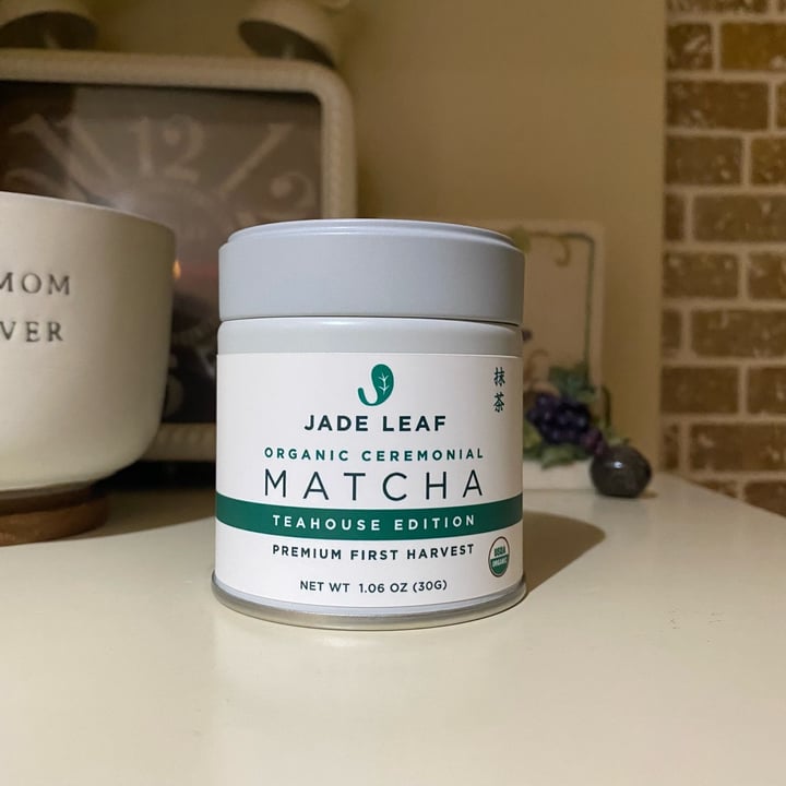 photo of Jade Leaf Teahouse Edition- Organic Ceremonial Grade Matcha shared by @yarilovezzucchini on  11 Oct 2022 - review