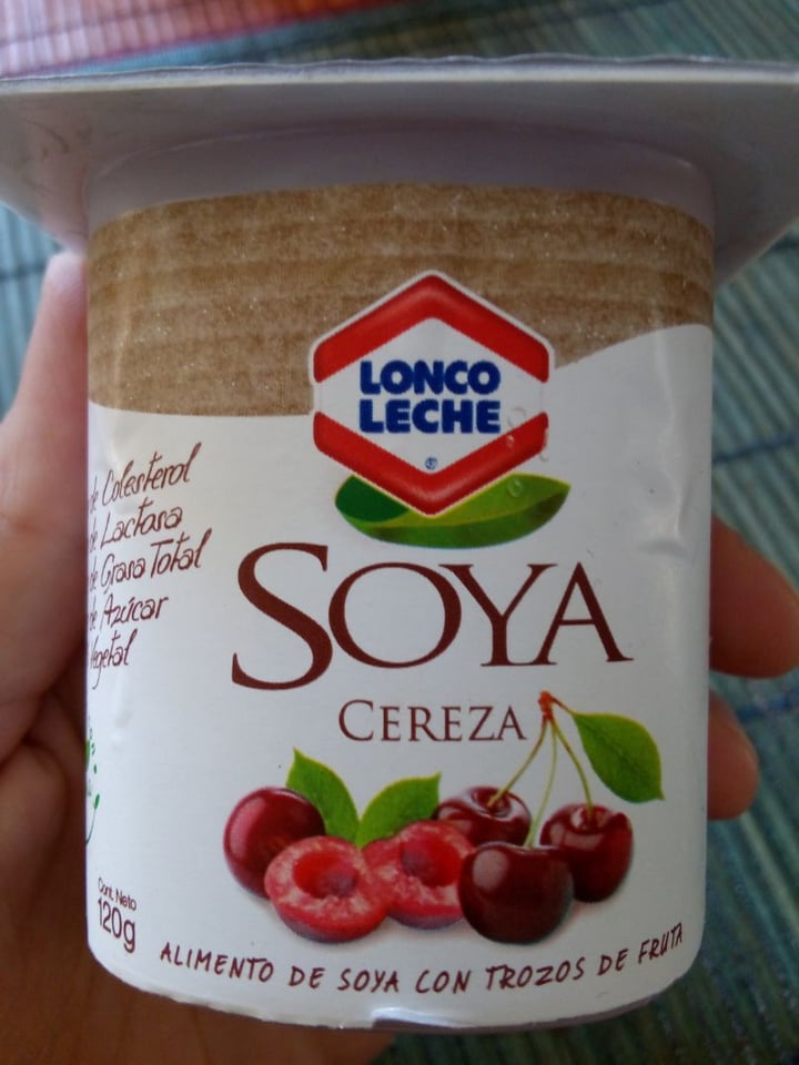 review photo of Lonco Leche Soya Cereza Yogurt shared by @yumpipi on 17 Mar 2020 - review