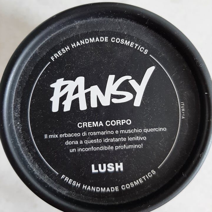 LUSH Fresh Handmade Cosmetics Pansy Body Lotion Review | abillion