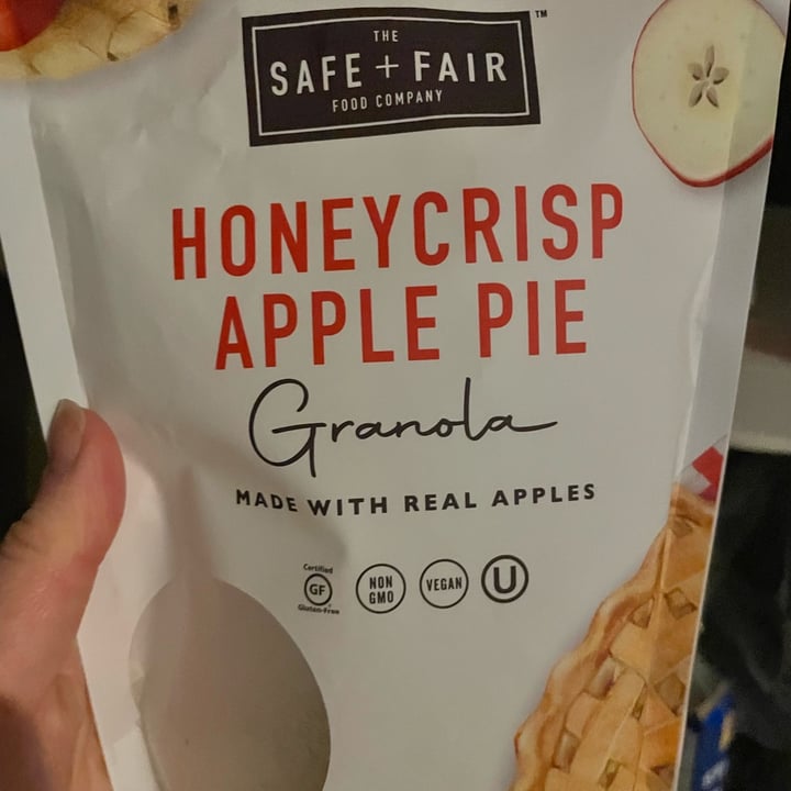 photo of The Safe + Fair Food Company Honeycrisp Apple Pie Granola shared by @compassionrocks on  07 Jul 2022 - review