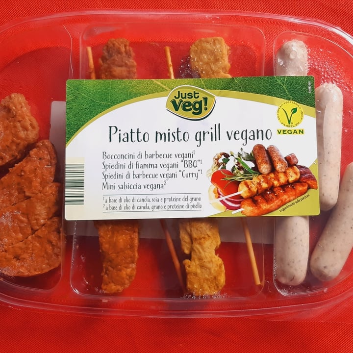 photo of Just Veg! (ALDI Italy) Piatto Misto Grill Vegan shared by @rawnen on  31 May 2022 - review