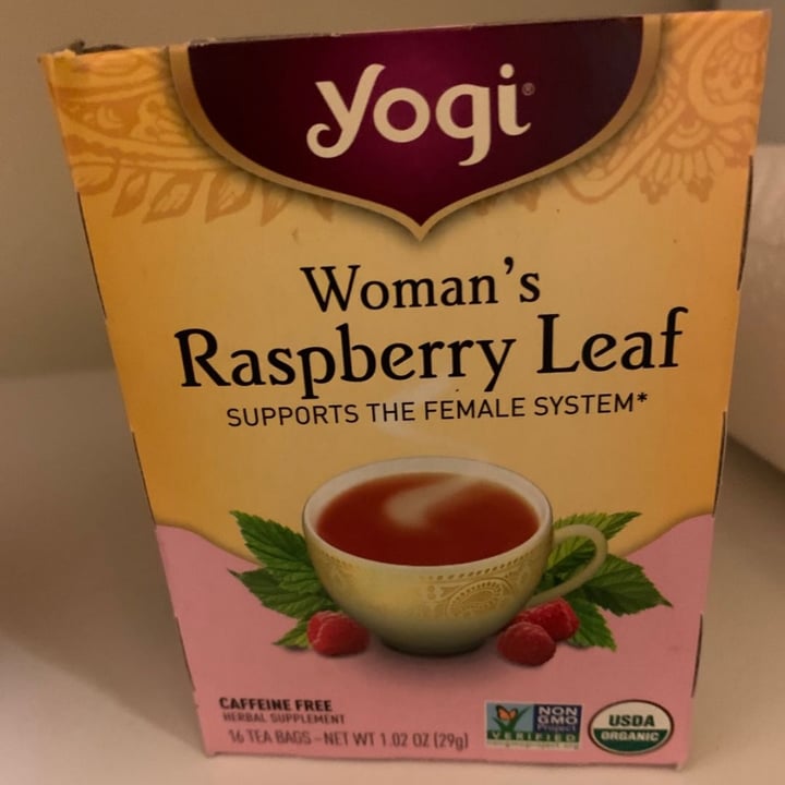 photo of Yogi Tea Organic Raspberry leaves shared by @chengan on  18 Jun 2020 - review