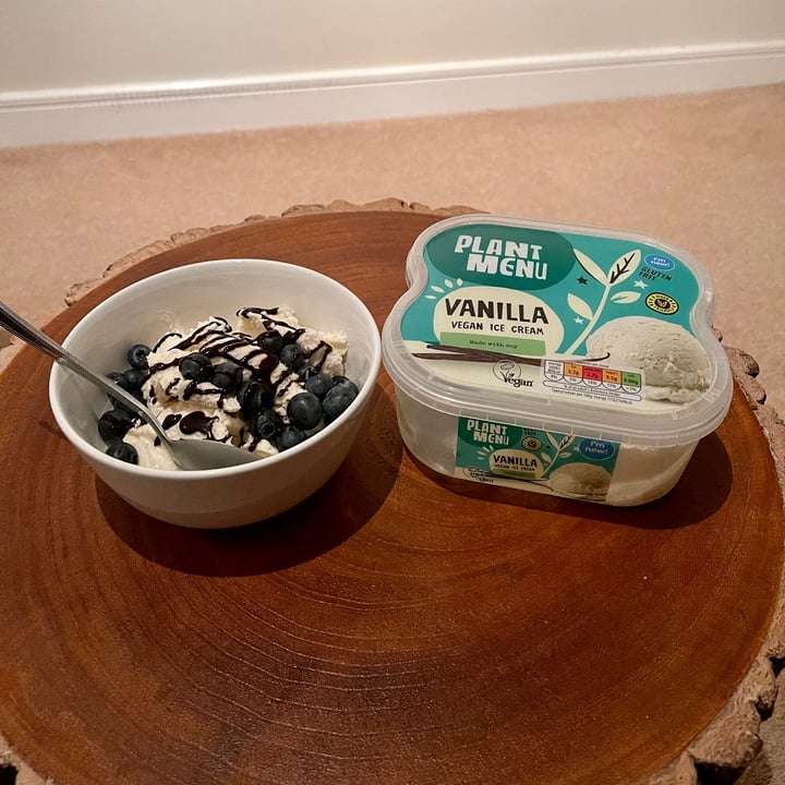 photo of Plant Menu Aldi Plant Menu Vanilla Ice Cream shared by @sheeze on  06 Jan 2021 - review