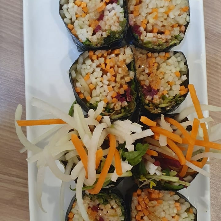 photo of Yes Natural Restaurant Sushi Roll shared by @veganvedika on  30 Jan 2021 - review