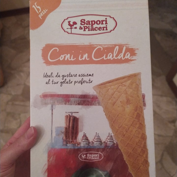 photo of Sapori e Piaceri. coni in cialde shared by @iaietta on  30 Sep 2022 - review