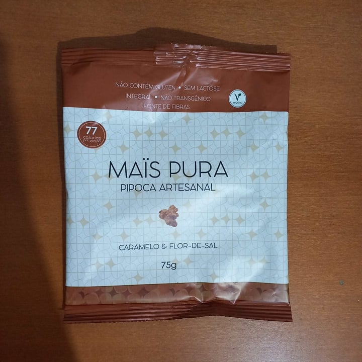 photo of Maïs pura Pipoca artesanal - Sabor Caramelo E Flor De Sal shared by @carinina on  04 May 2022 - review