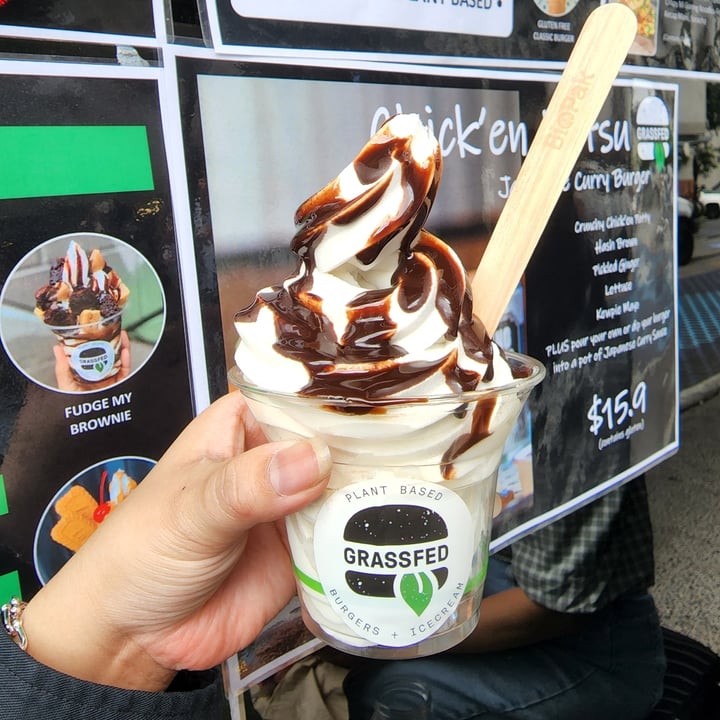 photo of Grassfed Soft Serve Sundae shared by @skinticket08 on  18 Oct 2022 - review