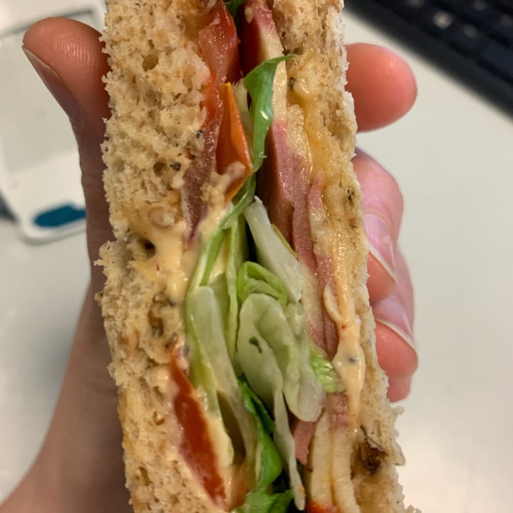 photo of Plant Kitchen (M&S) Vegan BLT Sandwich shared by @tsollis on  24 Jun 2022 - review