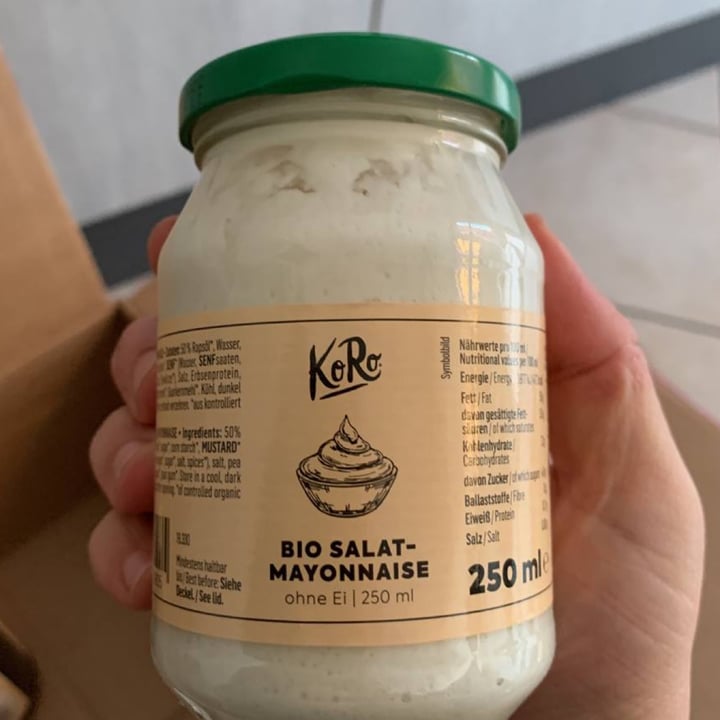 photo of Koro Bio salat-mayonnaise shared by @marti5310 on  05 Apr 2022 - review