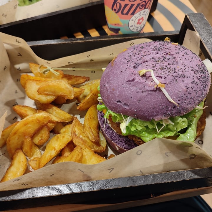 photo of Flower Burger Flower Burger shared by @misswallace on  03 Dec 2021 - review